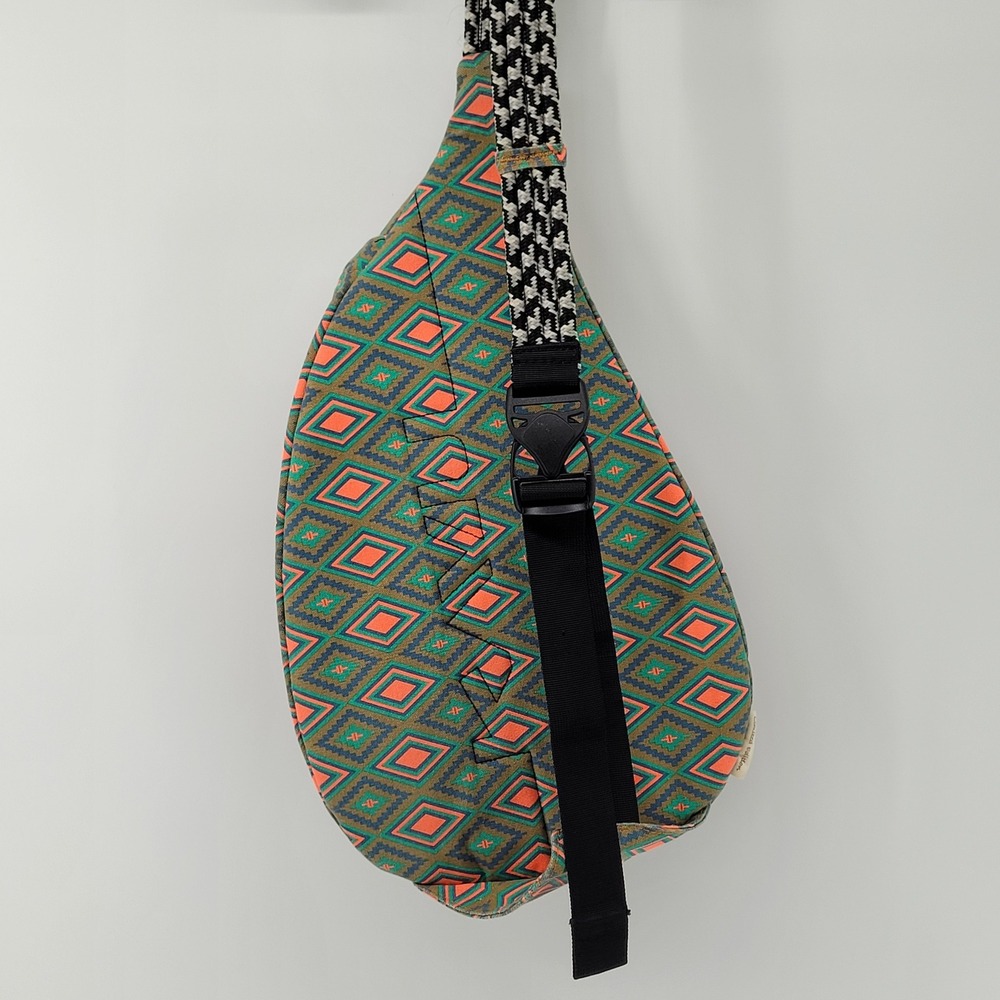 KAVU Rope Bag Limited Edition Aztec Southwest Geometric Sling Backpack Unisex - Picture 3 of 8